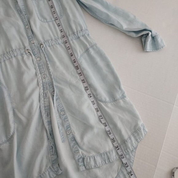 Athleta Long Sleeve Stellar Shirt Dress Size XSP - Picture 3 of 12